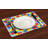 Polyester Abstract Rectangle Placemat