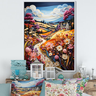 «Whimsical Magical Fields II», reproduction sur toile