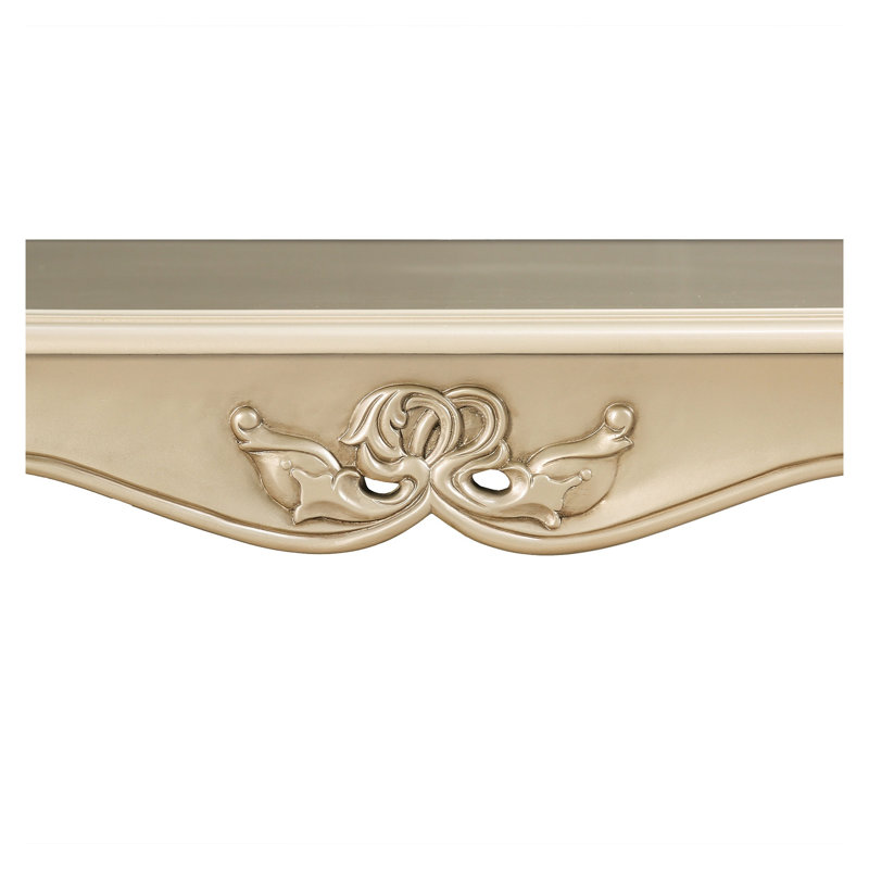 Table de bout en bois massif Traditional