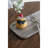 12X6" Rectangular Gray Marble Tray With Raised Edges