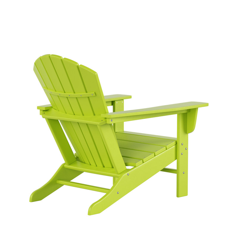 Chaise Adirondack en plastique Altura, Chaux