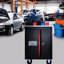 Chariot à outils avec 13,78 po Largeur - Noir et rouge multi 20,63 * 12,99 * 25,16 pouces