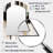 Abstract Transitional Shapes IV - Abstract Shapes Asymmetrical Decorative Wall Mirror, Black Arch Large Mirror, Printed Metal Art-631077630