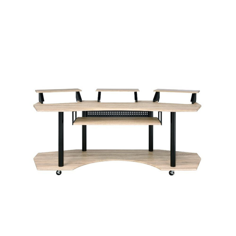 Bureau de jeu, H 37 po x l 83 po x P 31 po, Chêne naturel