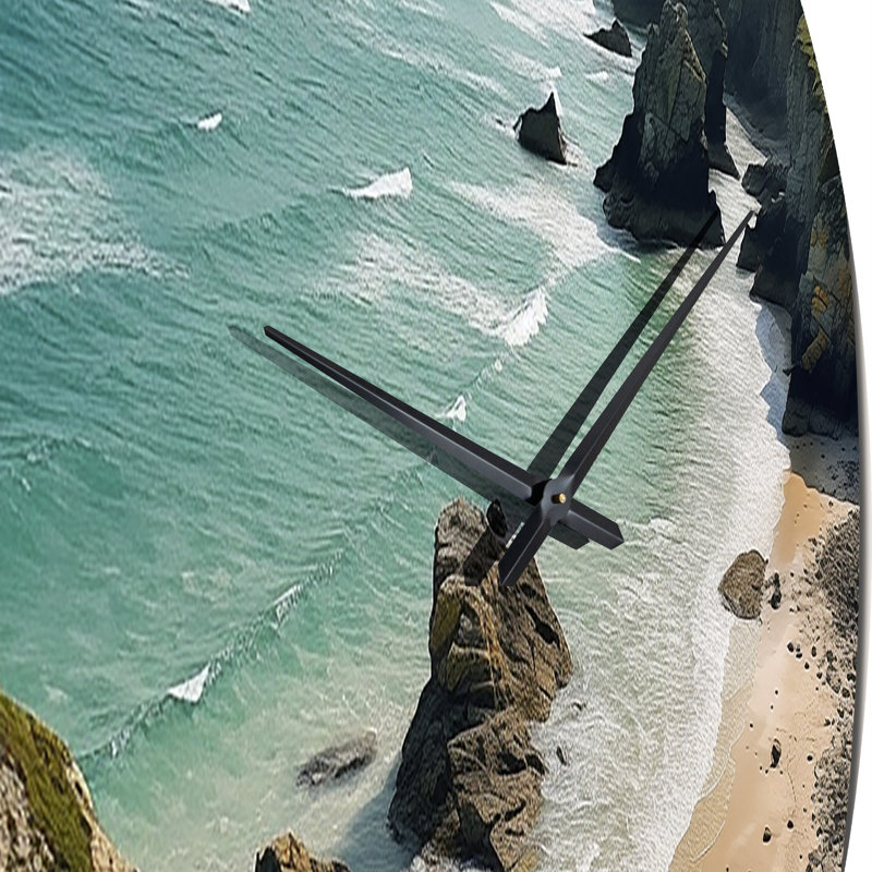 Horloge murale Coastal Horizons IV, Petit