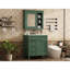 Ensemble de meuble-lavabo moderne en bois massif avec lavabo en céramique et armoire à miroir - Solution de rangement élégante pour les salles de bain