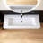 48'' Wall Mounted Bathroom Sink Solid Surface Sink With Faucet Hole