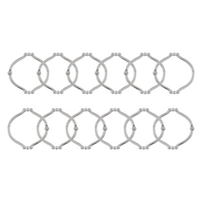 Zinc Shower Curtain Hook