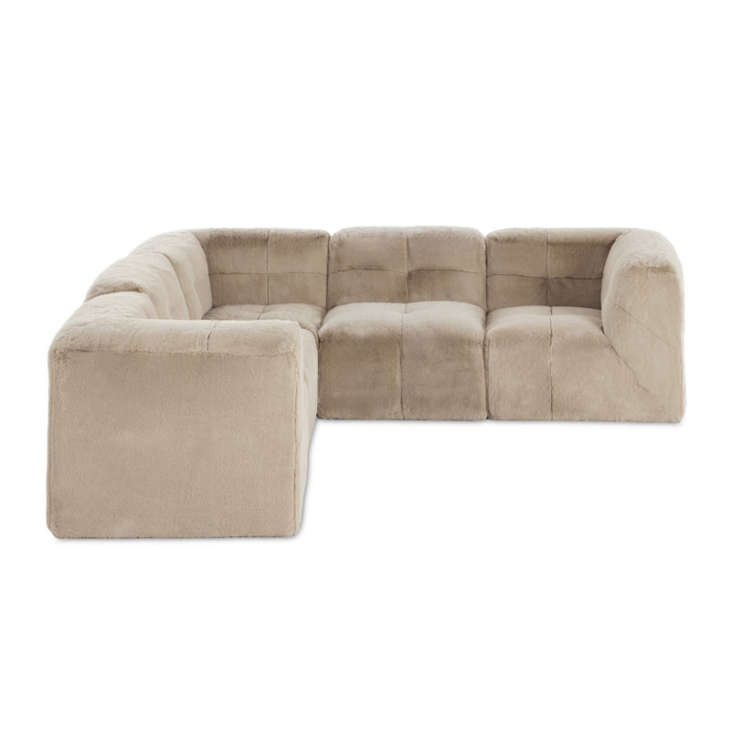 Miles Sectional, Symmetrical, 28.5" H x 125.75" W x 125.75" D