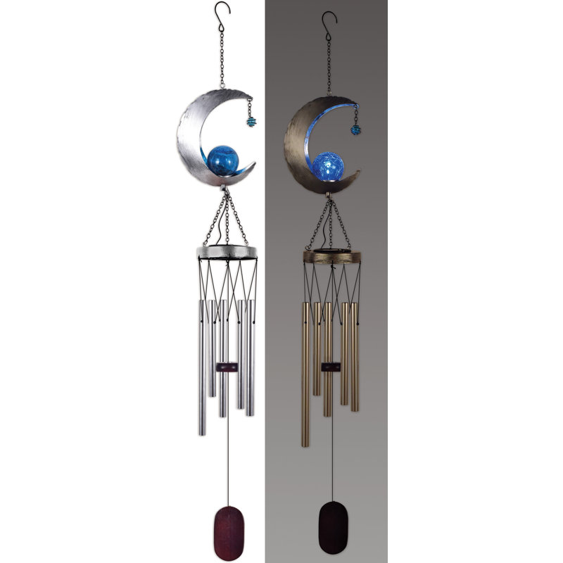 Carillon solaire lune 42 pouces