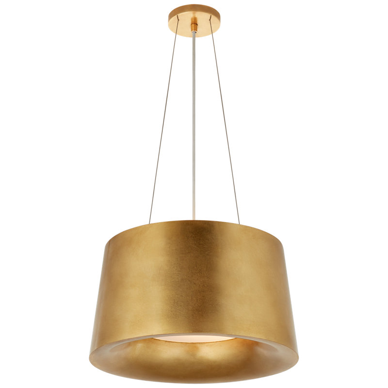 Barbara Barry Halo Small Hanging Shade, Gold, Gold