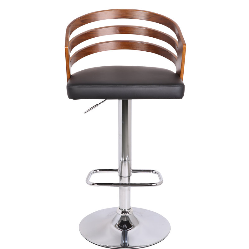 Tabouret de bar rotatif à hauteur ajustable Kaat
