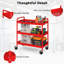 78cm H x 71cm W Utility Cart with Wheels