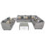 Cannes 9 Piece Seating Group with Cushions-264658378