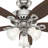 42" Builder 5 - Blade Standard Ceiling Fan with Pull Chain and Light Kit Included-23681179