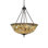 24" Wide Tiffany Fishscale Inverted Pendant