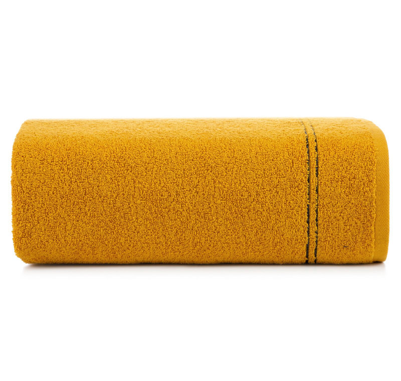 Horey Midweight Jacquard Hand Towel, Mustard