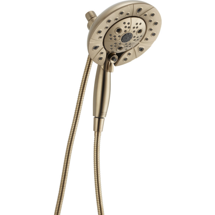 Universal Showering Components Fixed Shower Head with H2Okinetic Technology