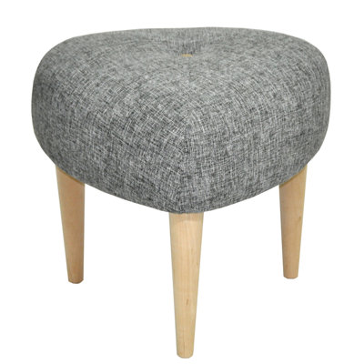 Solid + Manufactured Wood Accent Stool