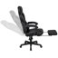 Ensemble de bureau rectangulaire configurable avec huche Bridesdale