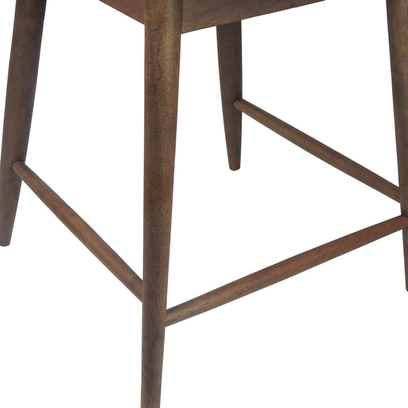 Tabouret de comptoir 24,5 po Landrey, Gris anthracite