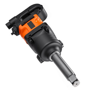 1 Inch Air Impact Wrench, Up To 1800 Ft-Lbs Nut-Busting Torque, 18.7 Lbs Lightweight Pneumatic Impact Gun With 6" Extended Anvil For Heavy Duty Repairs And Maintenance