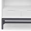 Banting 30"W Solid Wood 4 Shelf Industrial Bookcase with 2 Drawers, Adjustable Shelves, and Metal Base-612032233