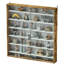 Glass 80 cm W Display Cabinet