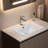 19 inch x 14 inch White Ceramic Rectangular Undermount Bathroom Sink with Overflow
