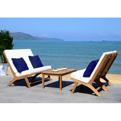 Eubank 4 Piece Sofa Seating Group with Cushions