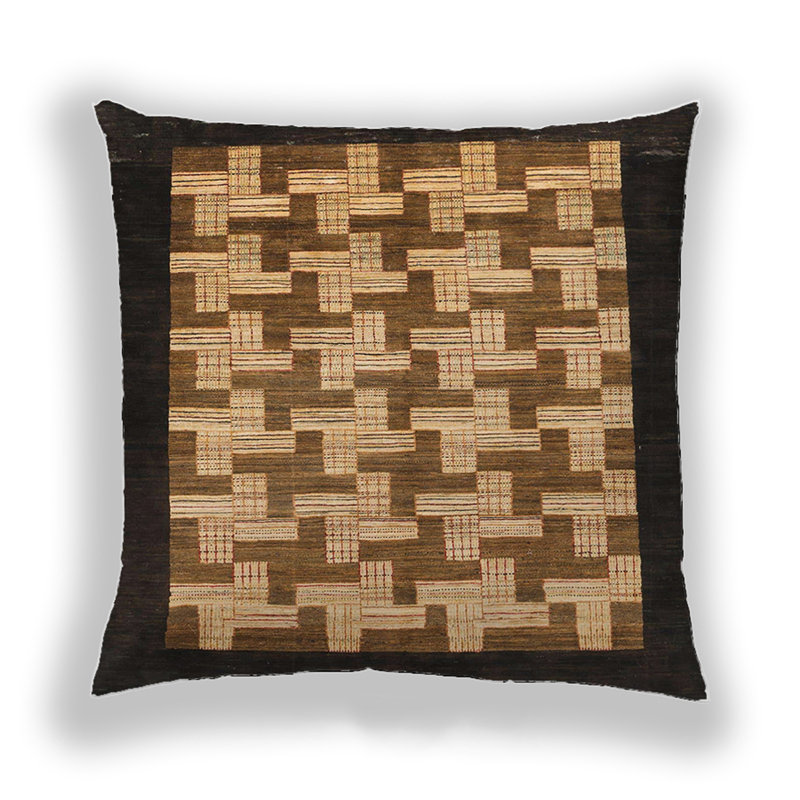 Coussin Abstract 1621, Microsuède