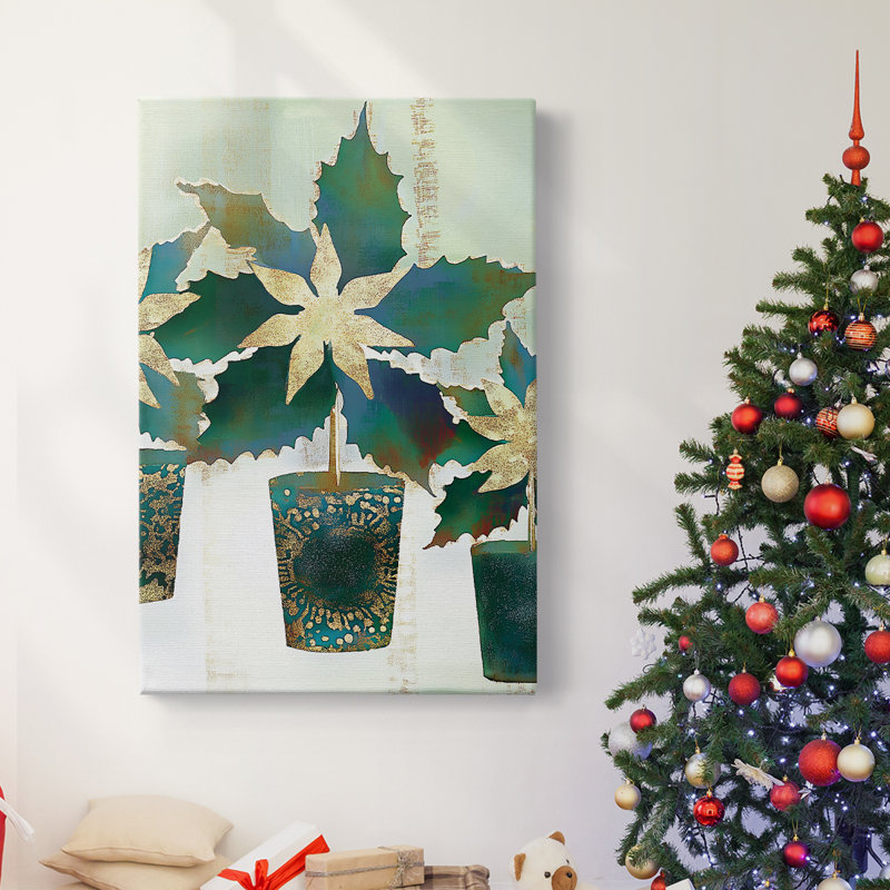 Art des Fêtes de Noël - Toile tendue avec châssis Dcccxxxv, H 18 po x l 12 po