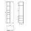 Nazifa 2 Door Manufactured Wood Wardrobe