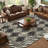 Leopard Rugs for Living Room 9x12 Washable Animal Area Rugs for Bedroom Non Slip Cream-948877986-948877981