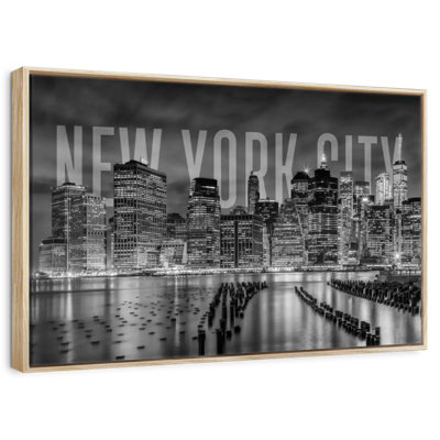 Horizon de New York monochrome