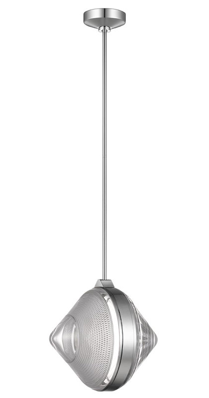 Copper Coast 1 - Light LED Pendant, Polished Nickel
