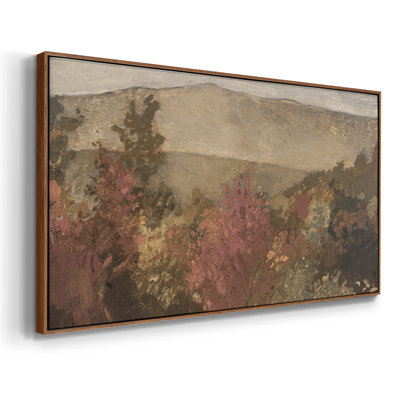 Série paysage - DCCL XXV - Toile tendue avec châssis encadré - Prêt à être accroché