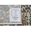 Tapis ivoire en laine noué à la main de conception unique 5 pi x 6 pi 10 po New Age
