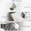 HOMCOM Foldable Baby Bathtub Set Non-Slip Support for Newborn Offwhite-182111969