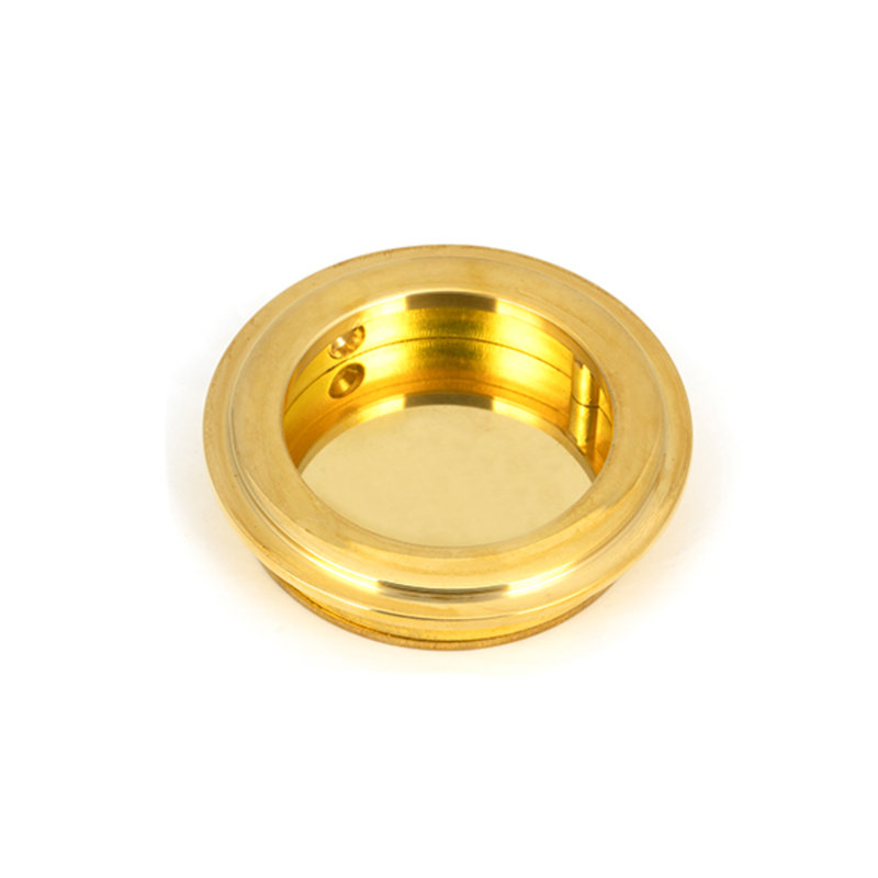 Novelty Pull, 4 cm, Polished Brass