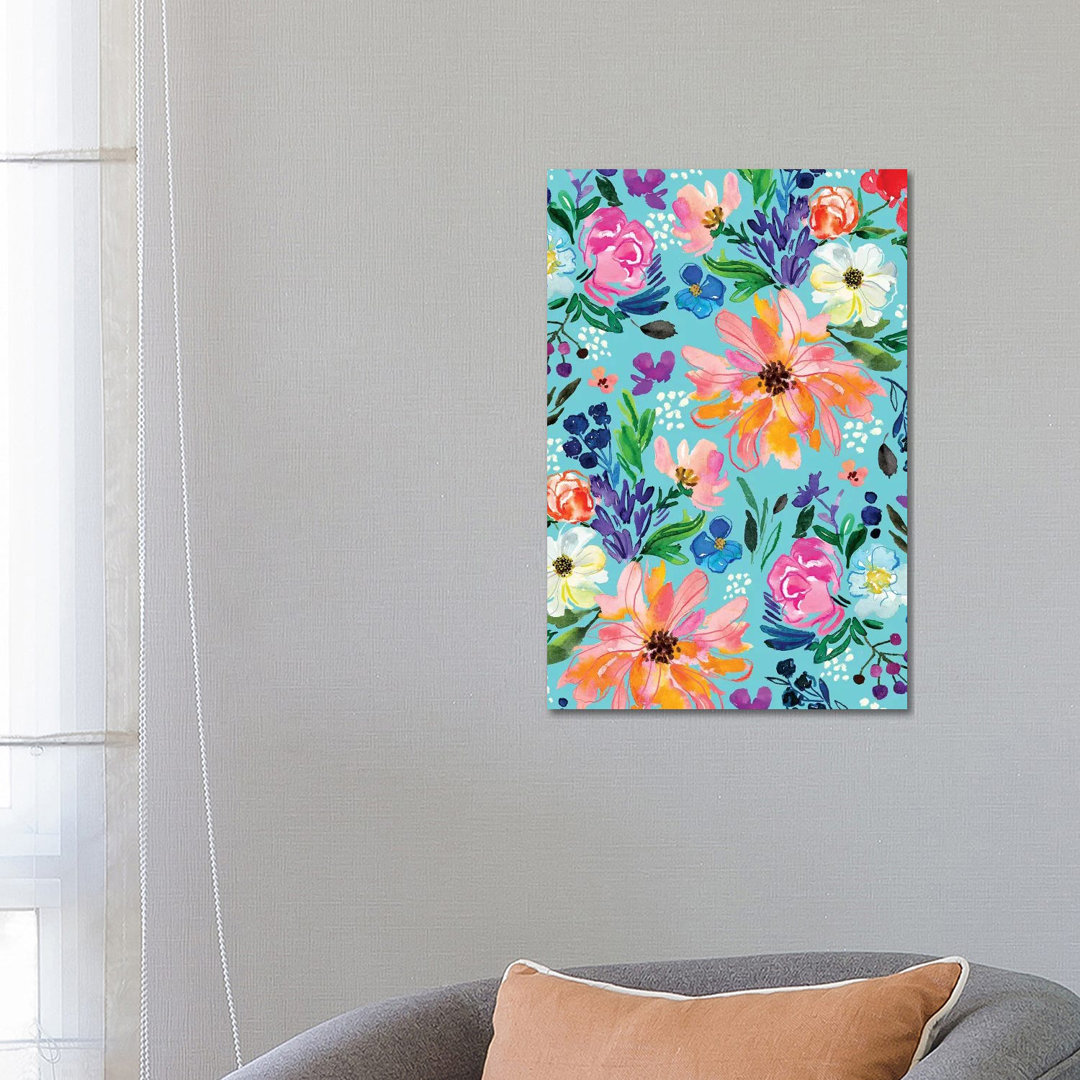 Blooms by Joy Ting - Wrapped Canvas Gallery-Wrapped Canvas Giclée