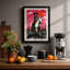 Skeleton Rider At Dusk Vintage - Print-136651372-136651375