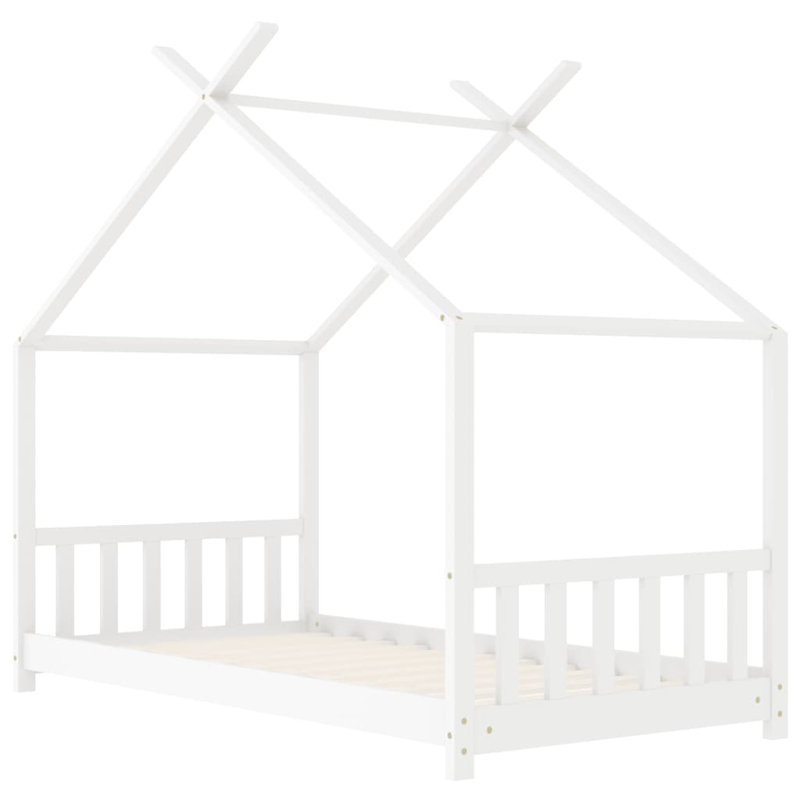 Gearoid Standard House Beds, White, Small Single (70 x 140 cm)