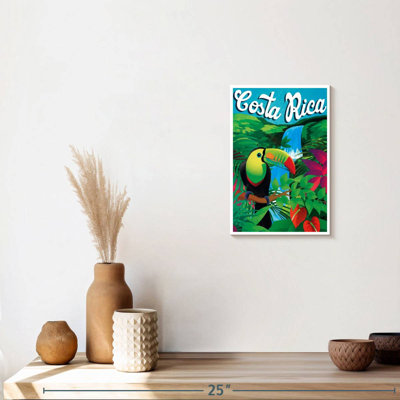 " Costa Rica Tourism Vintage Poster " by Jason C