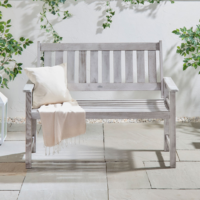 Solid Wood Outdoor Bench