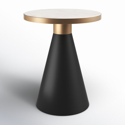 Marble Top End Table