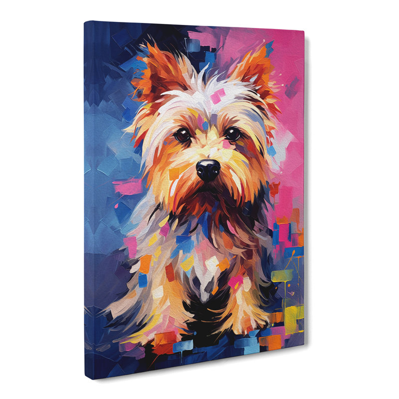 Yorkshire Terrier Abstract No.3 - No Frame Print