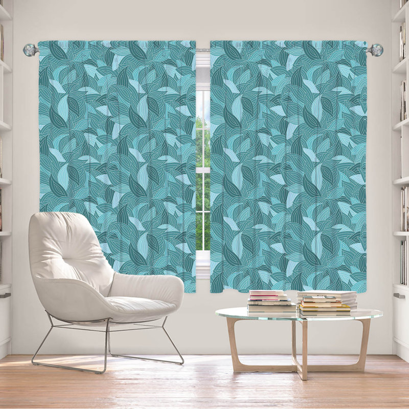 Rideau en polyester Haidy, L 40 po x L 61 po