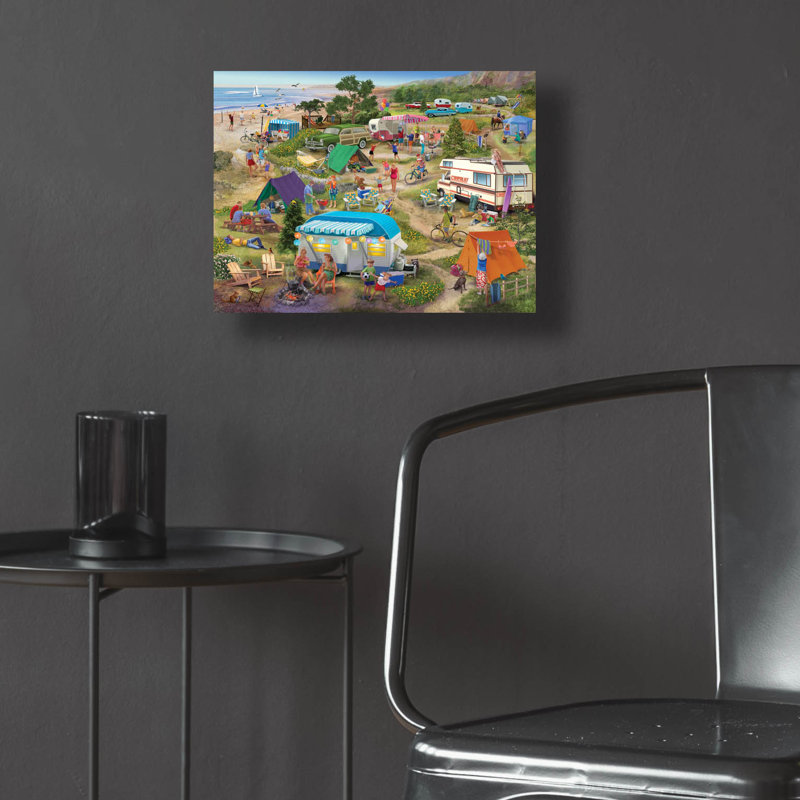 Art mural en verre acrylique Beachcrest Home ™ par Seasel, H 12 po x l 16 po x P 0,13 po