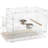 15.5'' Flat Top Travel Bird Cage with Perch